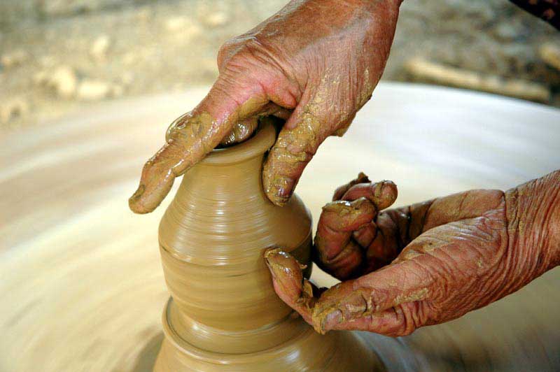 Quy trình sản xuất gốm xứ Thanh Hà