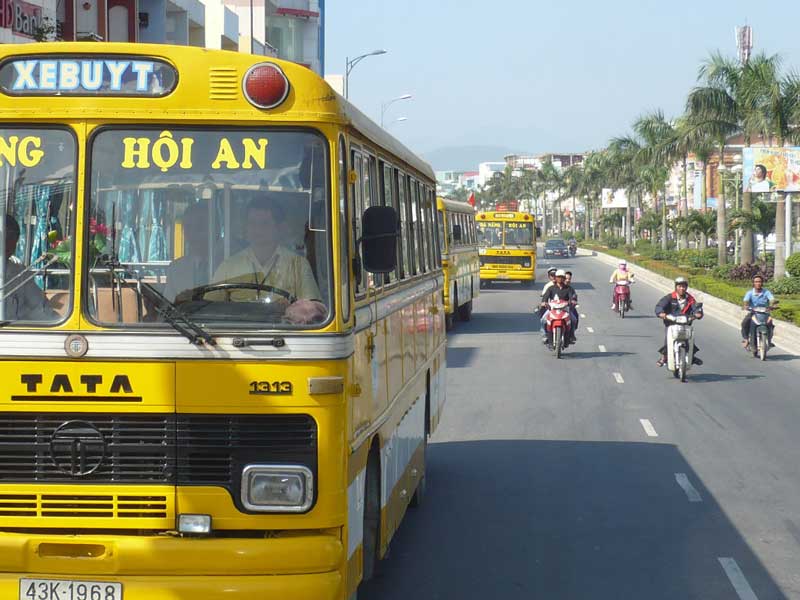 Lộ trình tuyến xe bus Đà Nẵng - Hội An