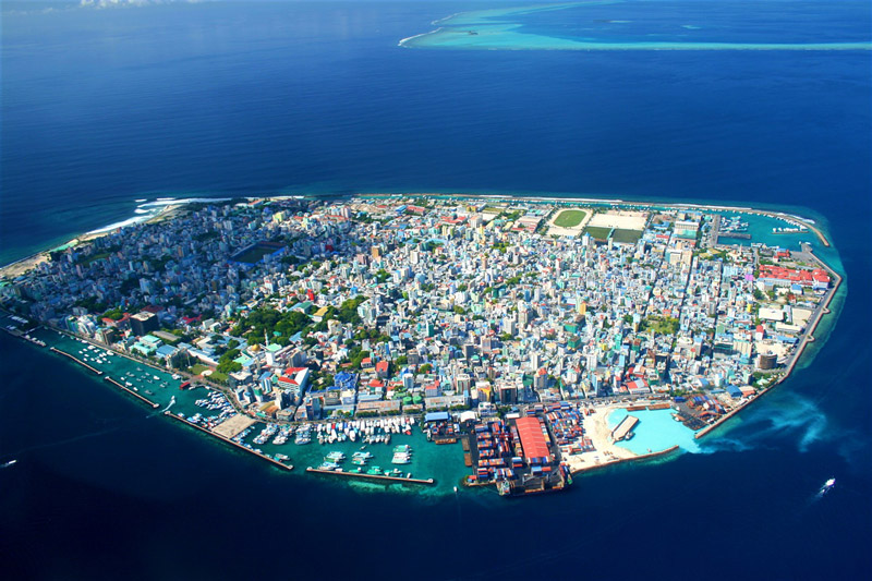 thủ đô Ma-lé của Maldives