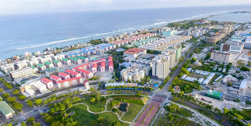 Đảo Hulhumale tại Maldives