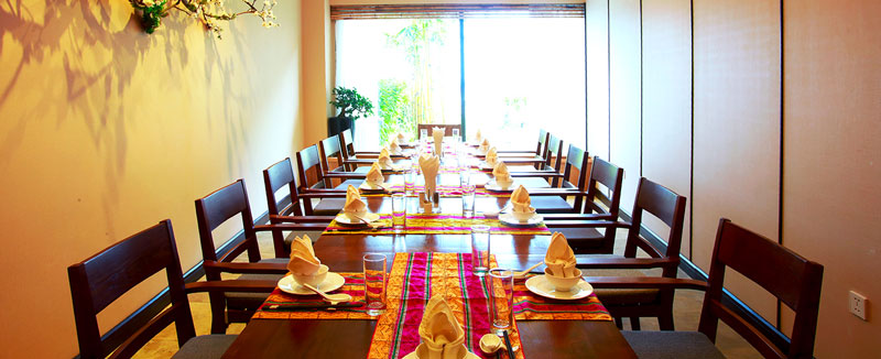 Phòng ăn VIP tại serena resort