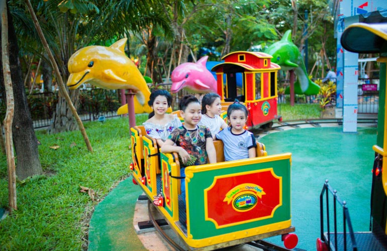 Trò chơi Happy Choo Choo công viên Châu Á