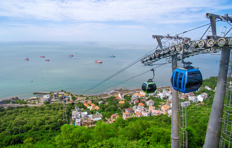 giá vé cáp treo hồ mây