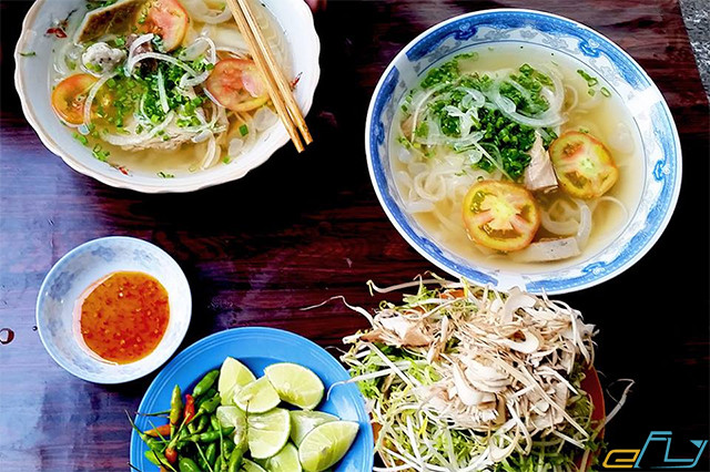 bún sứa đặc sản ngon phú yên