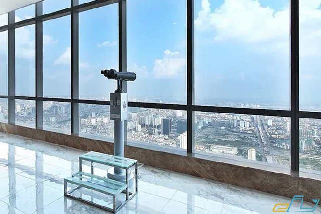 hà nội và các địa điểm ưu thích: đài quan sát landmark sky 72