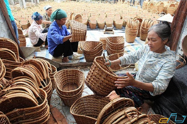 làng nghề truyền thống thủ công đan lát bao la huế