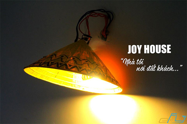 không gian độc đáo của joy house homestay phú yên