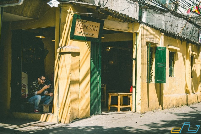 quán cà phê cổ Hà Nội:  Cafe Căng tin 109