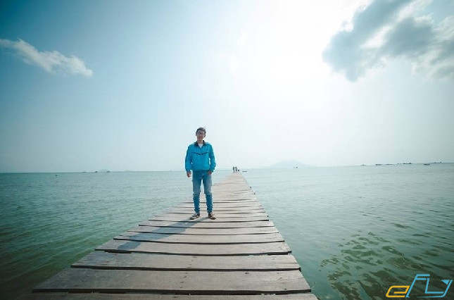 Review đảo Điệp Sơn Nha Trang: cầu ngọc trai điệp sơn