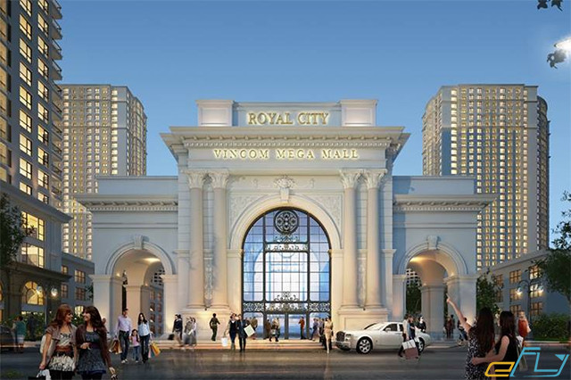 hà nội và các địa điểm ưu thích: royal city