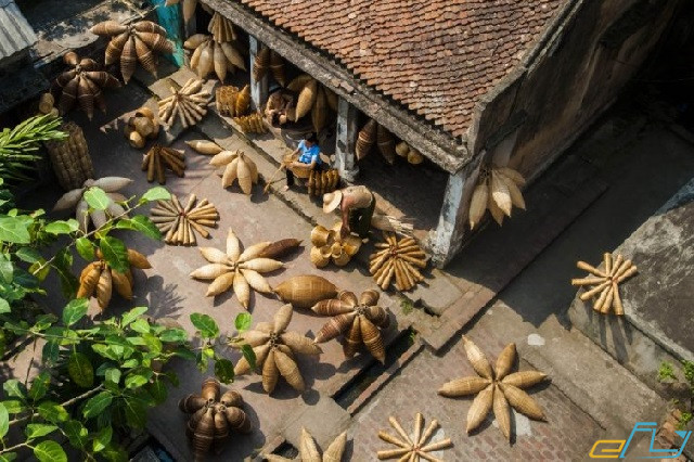 địa điểm du lịch Hưng Yên: nghề đan đó, đan rọ thủ sỹ